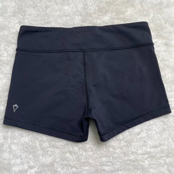 Ivivva by Lululemon Girls Black Biking Shorts Size 12 - Picture 1 of 6